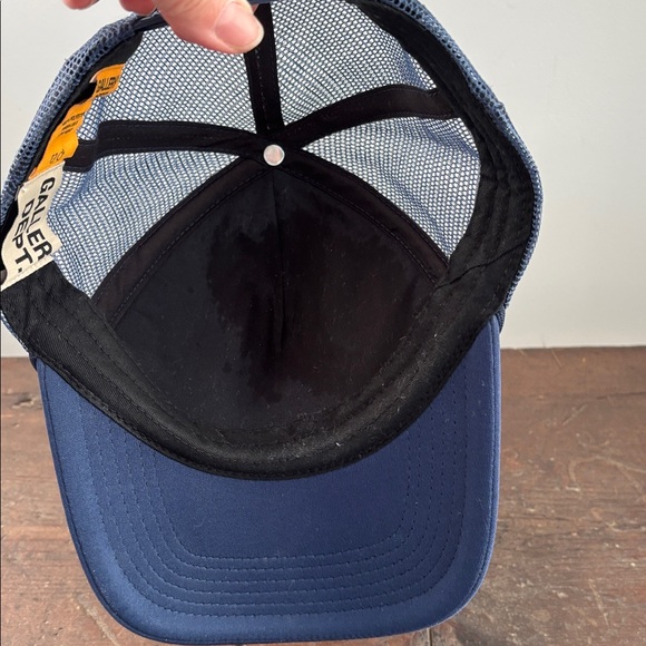 GALLERY DEPT. French Logo Trucker Hat Navy Blue OS/unisex